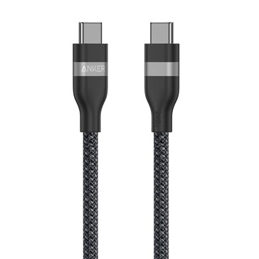 El cable USB-C a USB-C de Anker (240 W, trenzado reciclado). (Fuente de la imagen: Anker)