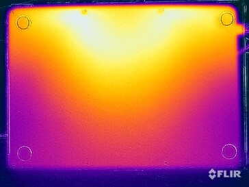 Prueba de tensión de temperaturas superficiales (abajo)