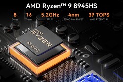 AMD Ryzen 9 8945HS (Fuente: Geekom)