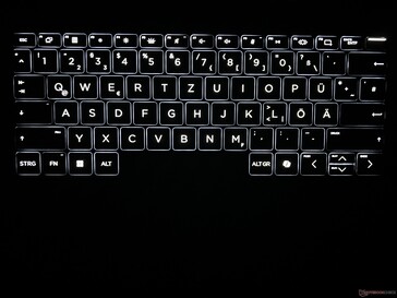 Teclado retroiluminado