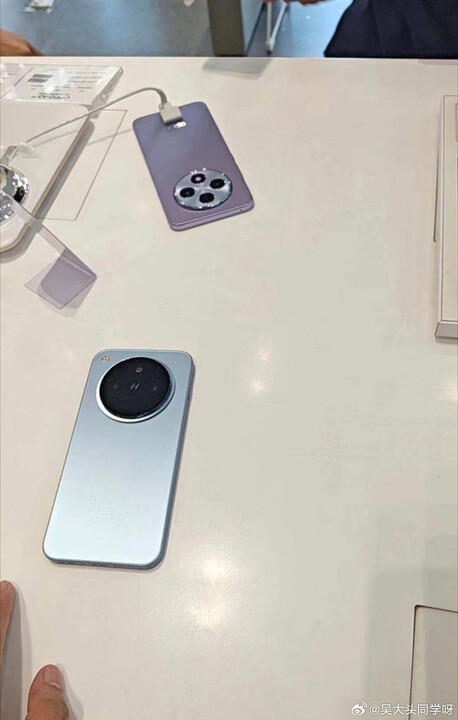 Nueva filtración de una imagen real del Oppo Find X8 (Fuente de la imagen: Compañero de clase Wu Datou en Weibo)