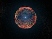 Una imagen que muestra la supernova SN 1993J.