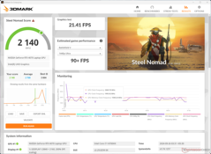 3DMark Steel Nomad, silencioso