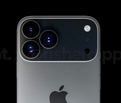 Se supone que el Apple iPhone 17 Pro tendrá una cámara totalmente nueva (Fuente de la imagen: FrontPageTech / @asherdipps)