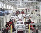 Tesla Giga Shanghai pausa la producción del Modelo Y para instalar mejoras (Fuente de la imagen: Tesla en Weibo)