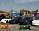 El Model 3 LR supera con creces su autonomía oficial (Fuente de la imagen: OutofSpec/YT)