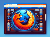 Interfaz de Mozilla Firefox (Fuente de la imagen: generada con DALL-E 3)