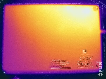 Prueba de resistencia a las temperaturas superficiales (dorso)