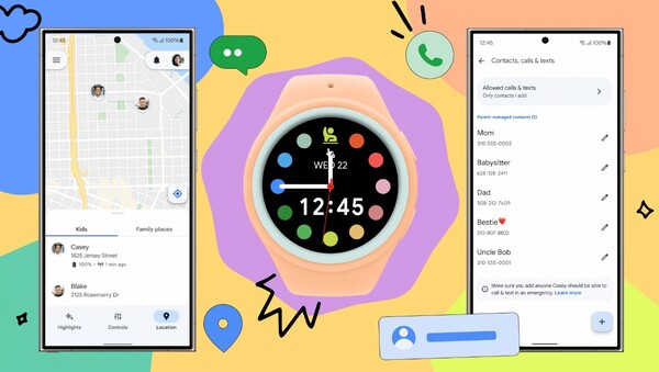 Galaxy Watch for Kids permite a los padres vigilar a sus hijos con un reloj WearOS con tecnología LTE. (Fuente de la imagen: Google)