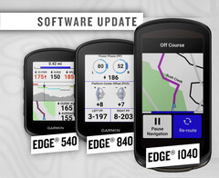 El Edge 540, el Edge 840 y el Edge 1040 han recibido todas las nuevas funciones de software que Garmin estrenó con el Edge 1050, a pesar de las restricciones de hardware. (Fuente de la imagen: Garmin)
