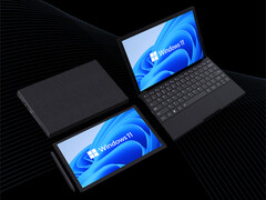 El NPadF mide 256 x 175,8 x 23,9 mm y viene con Windows 11 preinstalado. (Fuente de la imagen: NPadF)