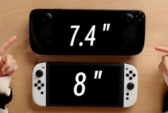 La Switch 2 podría parecer una Switch OLED a escala, sólo que sin la pantalla OLED. (Fuente de la imagen: XNZ)