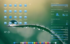 Escritorio Bluestar Linux 6.11.3 (Fuente de la imagen: Bluestar Linux en SourceForge)