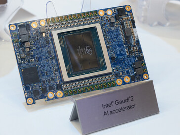 Gaudí 2 pretende atacar a Nvidia en precio como acelerador de IA de nivel básico. (foto: Andreas Sebayang/Notebookcheck.com)