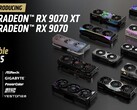 La AMD Radeon RX 9070 XT ha sido sometida a una prueba de rendimiento en línea (fuente de la imagen: AMD)