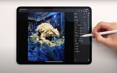 La nueva gama iPad Pro incorpora pantallas OLED en tándem y el nuevo SoC M4. (Fuente: Dave2D en YouTube)
