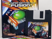 La caja deslizante Hyper Sentinel Fusion con una unidad USB con temática de disquete en la imagen