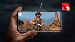 Según los informes, el juego se emuló a 720p (Fuente de la imagen: Qualcomm y Rockstar - editado)