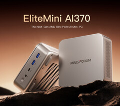 El EliteMini AI370 será varios cientos de dólares más caro que los anteriores mini PC EliteMini. (Fuente de la imagen: MINISFORUM)