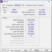 Memoria CPU-Z