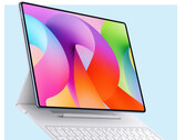 La MatePad Pro Max se presentará por completo el 07 de mayo de 2026. En la imagen: un render que muestra la tableta con sus accesorios.
