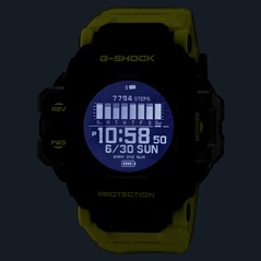 El Casio G-Shock Rangeman GPRH1000RY-1A9 es el único reloj de la gama con contador de pasos. (Fuente de la imagen: Casio)