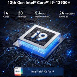 Intel Core i9-13900H (Fuente: Geekom)