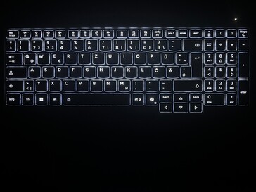 Iluminación del teclado