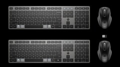 Los combos de teclado y ratón HP 725 y HP 720 tienen características similares. (Fuente de la imagen: HP)