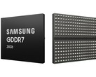 Samsung ha presentado los nuevos módulos VRAM GDDR7 (fuente de la imagen: Samsung)