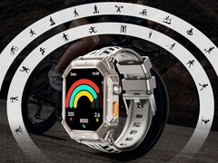 Se dice que el smartwatch Oukitel BT80 dura hasta 100 días. (Fuente de la imagen: Oukitel)