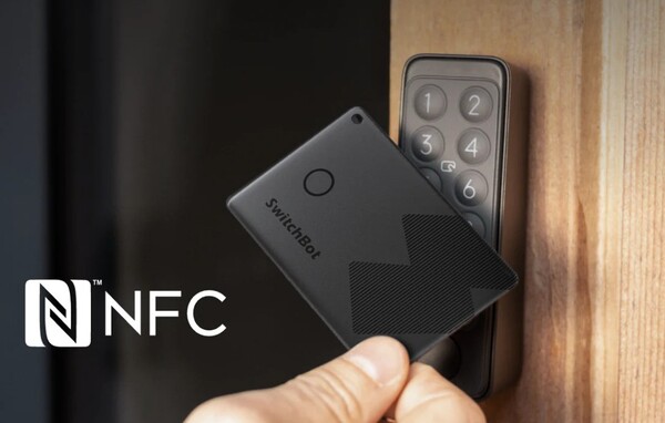 La tarjeta SwitchBot Wallet Finder dispone de NFC, por lo que puede desbloquear cerraduras compatibles. (Fuente de la imagen: SwitchBot).