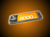 El Oppo K14 Plus cuenta con una batería de 8 000 mAh.