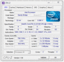 Systeminfo CPUZ CPU