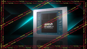 Las APU Strix Halo podrían llevar la denominación "Ryzen AI Max Pro". (Fuente de la imagen: Moore's Law Is Dead)