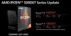 AMD ha mantenido viva la plataforma AM4 con dos nuevas CPU (imagen vía AMD)