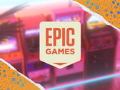 El próximo juego gratuito podría ser otro título indie. En la imagen: imagen de portada editada de Arcade Paradise. (Fuente de la imagen: Epic Games Store)