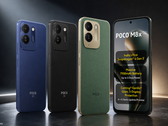 El Poco M8x 5G está disponible en los colores azul cobalto, negro y verde piel.