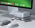 El nuevo dock para Mac mini de Satechi adopta un diseño más limpio que su homólogo RayCue. (Fuente de la imagen: Satechi)