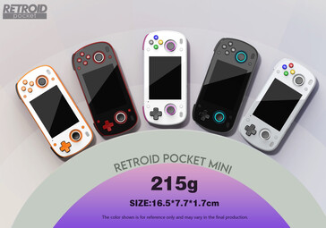 Los nuevos colores del Retroid Pocket Mini. (Fuente de la imagen: Retroid)