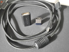 Keychron K15 Max cable 2,4 GHz dongle y extensor