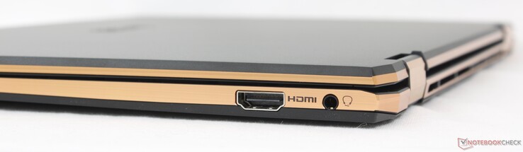 Derecha: HDMI 2.1, auriculares de 3,5 mm