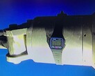 El Casio F91W, atado al brazo manipulador de un ROV. (Fuente de la imagen: Watches of Espionage)