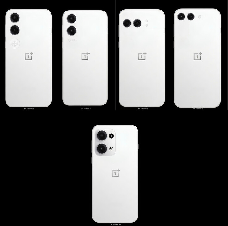 Renders conceptuales del OnePlus 13T (Fuente de la imagen: WhyLab)