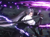 Sephiroth en acción en Final Fantasy VII: Ever Crisis.