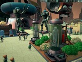 Mars Attracts: interfaz en modo «sandbox» que muestra las funciones de gestión del parque.