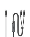 El cable 2 en 1 USB-C a USB-C de Anker (180 cm, 140 W, trenzado). (Fuente de la imagen: Anker)