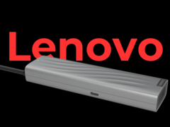 La NPU dedicada del Lenovo AI Stick (en la imagen) procesa a 32 TOPS. (Fuente de la imagen: Lenovo, editado)