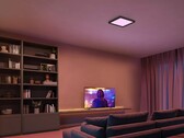 Ya está disponible el panel de techo cuadrado Philips Hue Tento. (Fuente de la imagen: Philips Hue)