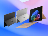 La Surface Pro 12 en sus tres opciones de color rumoreadas.